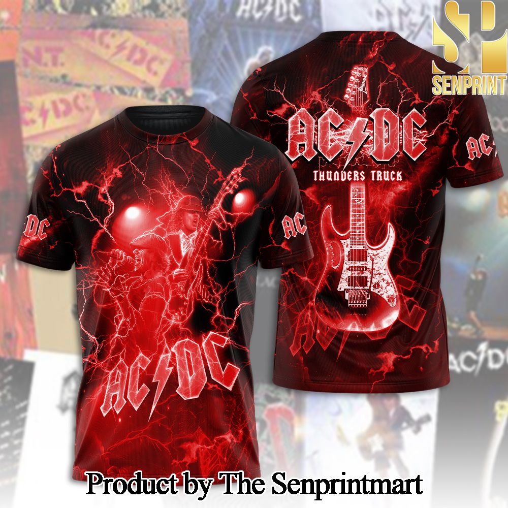 Rock Band AC DC 3D Full Printed Shirt – SEN3155