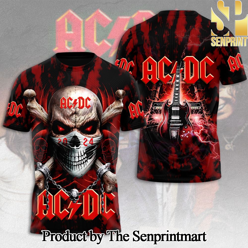 Rock Band AC DC 3D Full Printed Shirt – SEN3192