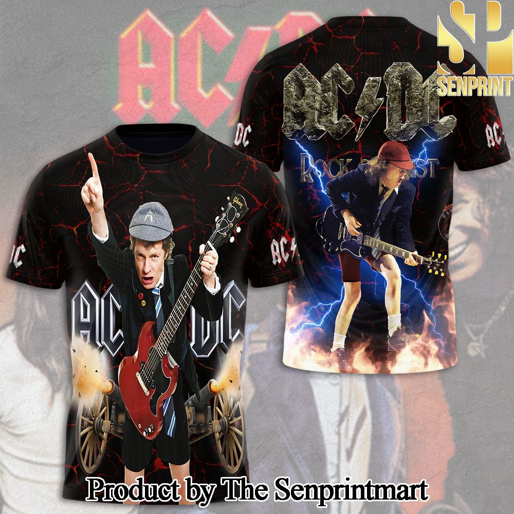 Rock Band AC DC 3D Full Printed Shirt – SEN3214