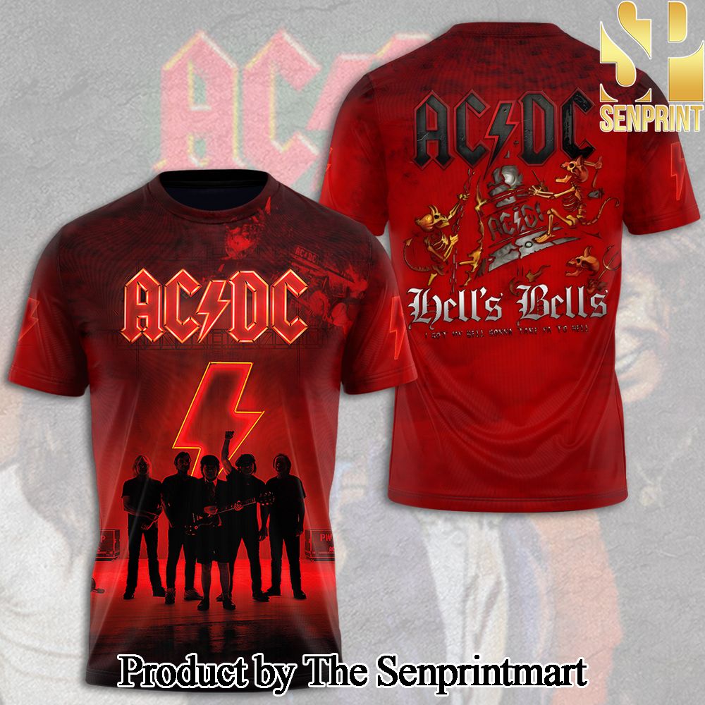 Rock Band AC DC 3D Full Printed Shirt – SEN3215