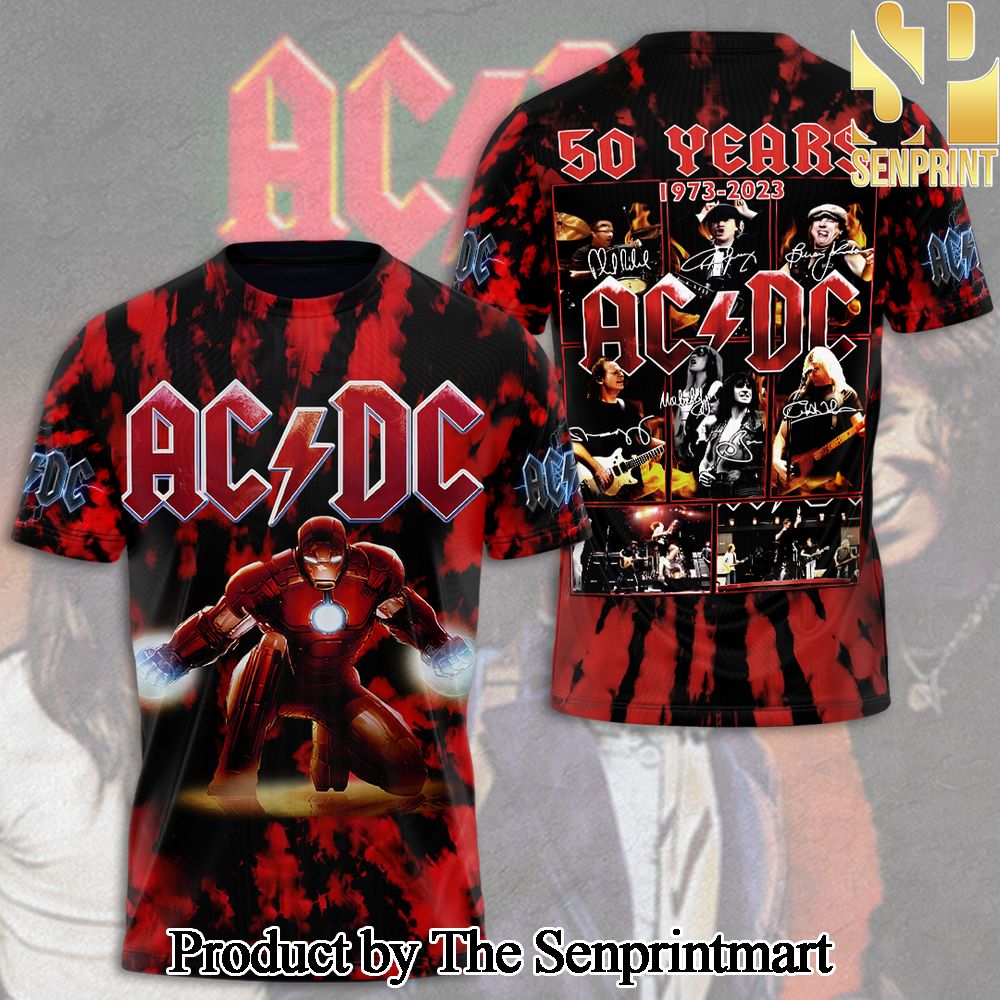 Rock Band AC DC 3D Full Printed Shirt – SEN3217