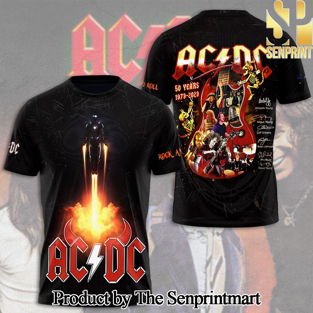 Rock Band AC DC 3D Full Printed Shirt – SEN3218