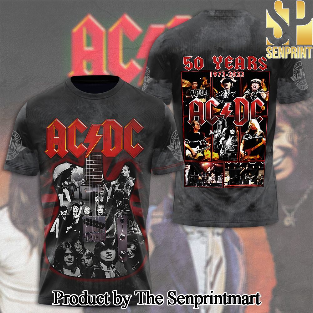 Rock Band AC DC 3D Full Printed Shirt – SEN3220