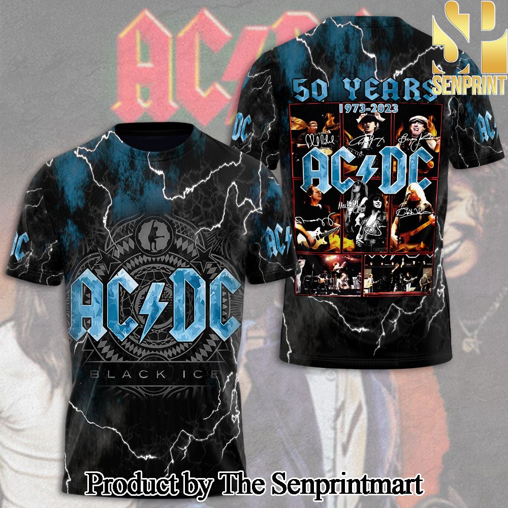 Rock Band AC DC 3D Full Printed Shirt – SEN3221