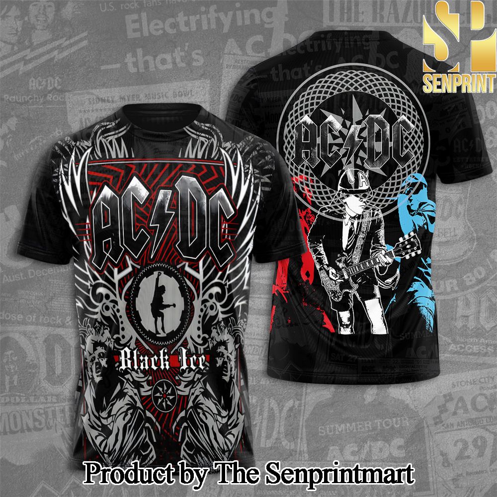 Rock Band AC DC 3D Full Printed Shirt – SEN3338