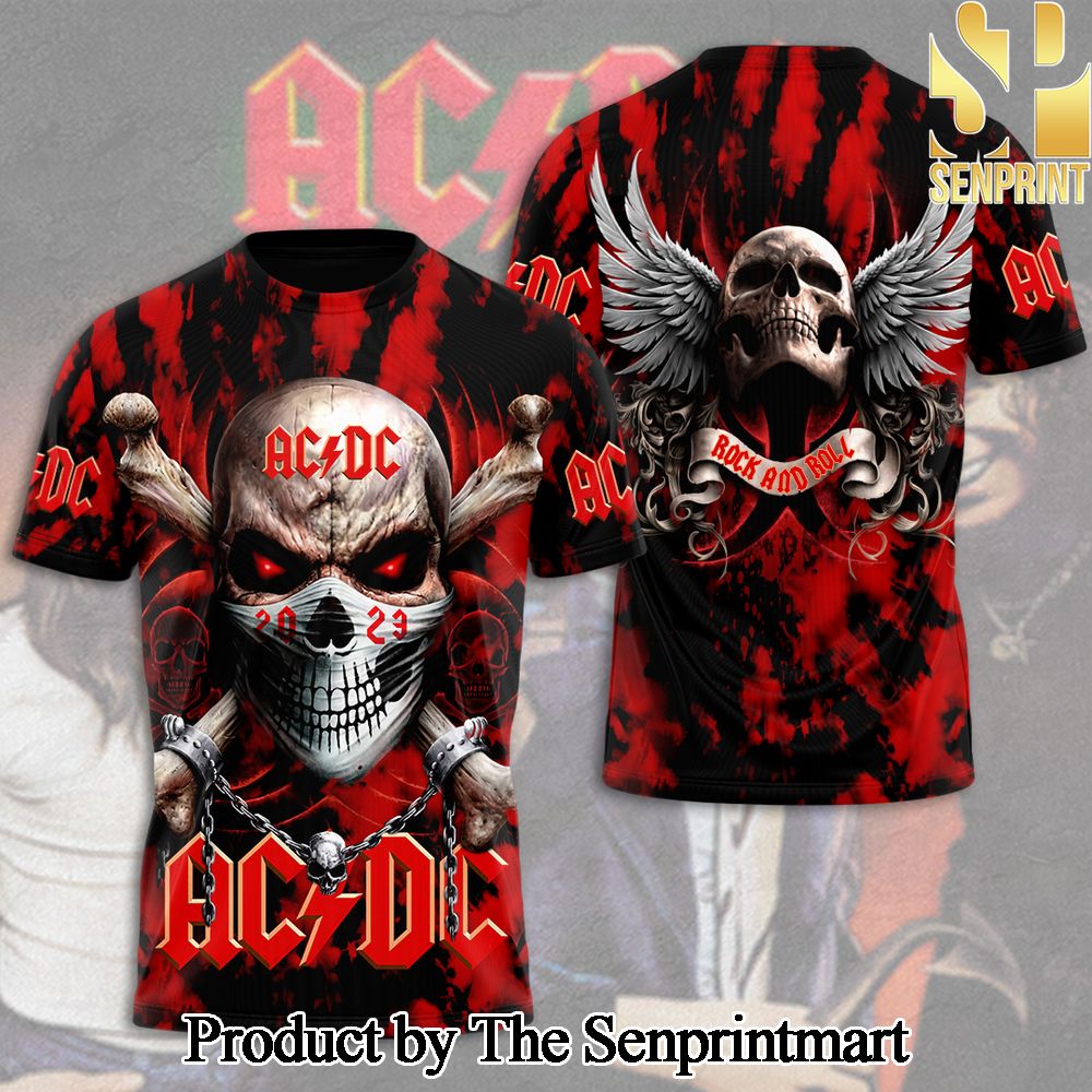 Rock Band AC DC 3D Full Printed Shirt – SEN3346