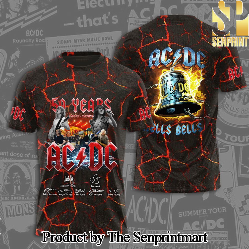 Rock Band AC DC 3D Full Printed Shirt – SEN3377