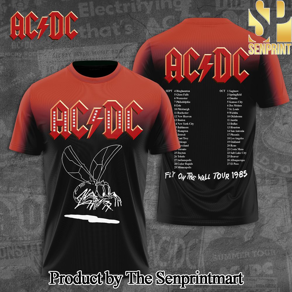 Rock Band AC DC 3D Full Printed Shirt – SEN3669