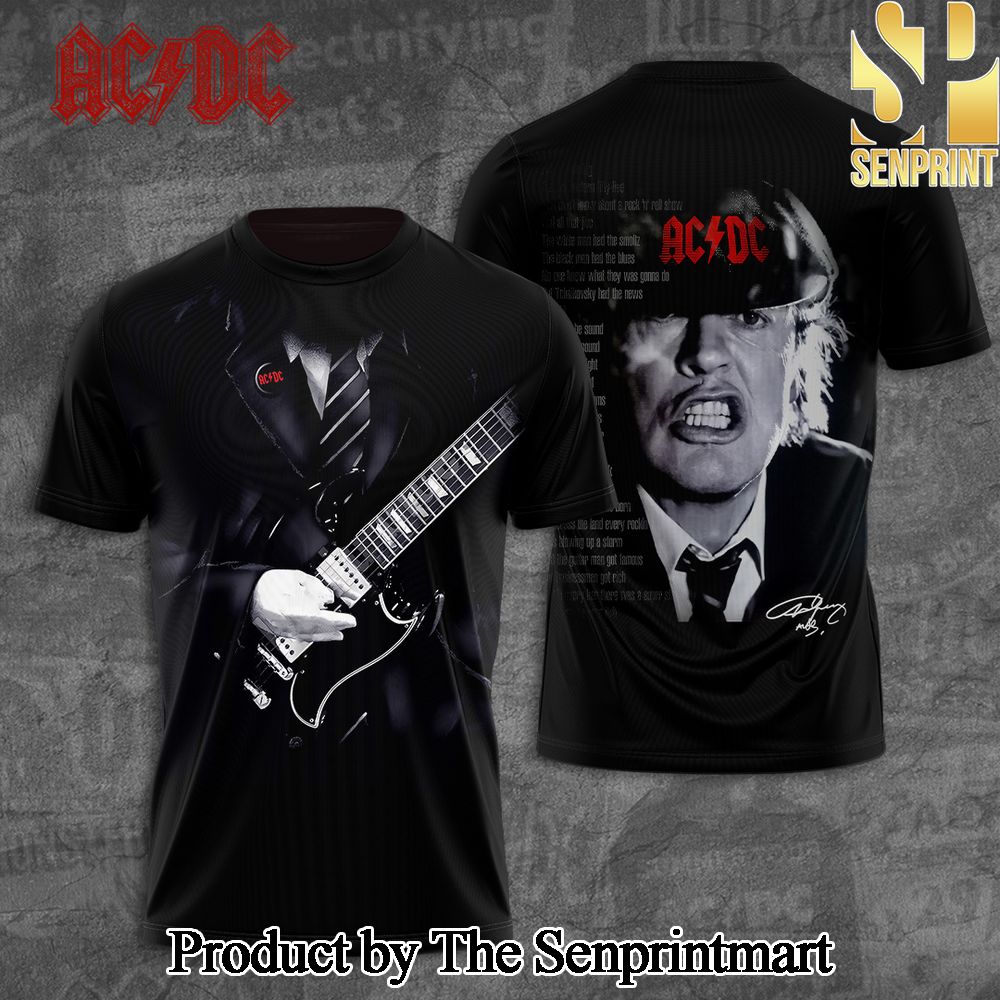 Rock Band AC DC 3D Full Printed Shirt – SEN3672