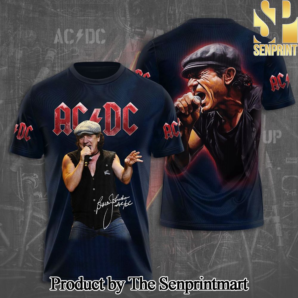 Rock Band AC DC 3D Full Printed Shirt – SEN3889