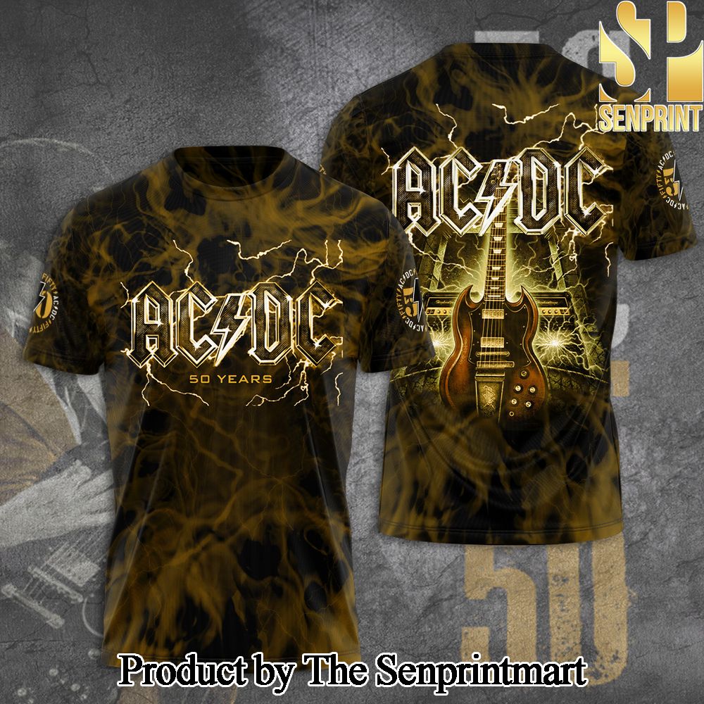 Rock Band AC DC 3D Full Printed Shirt – SEN4168