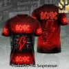 Rock Band AC DC 3D Full Printed Shirt – SEN4270