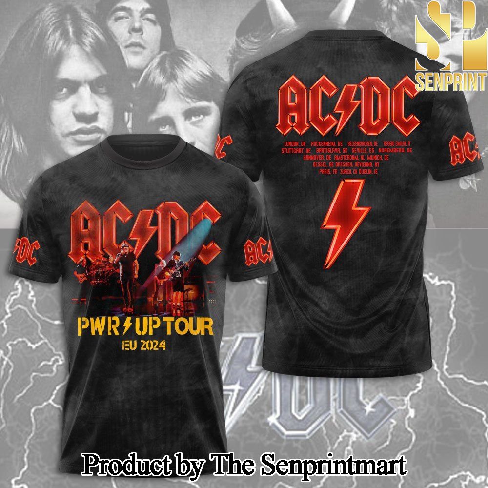 Rock Band AC DC 3D Full Printed Shirt – SEN4297