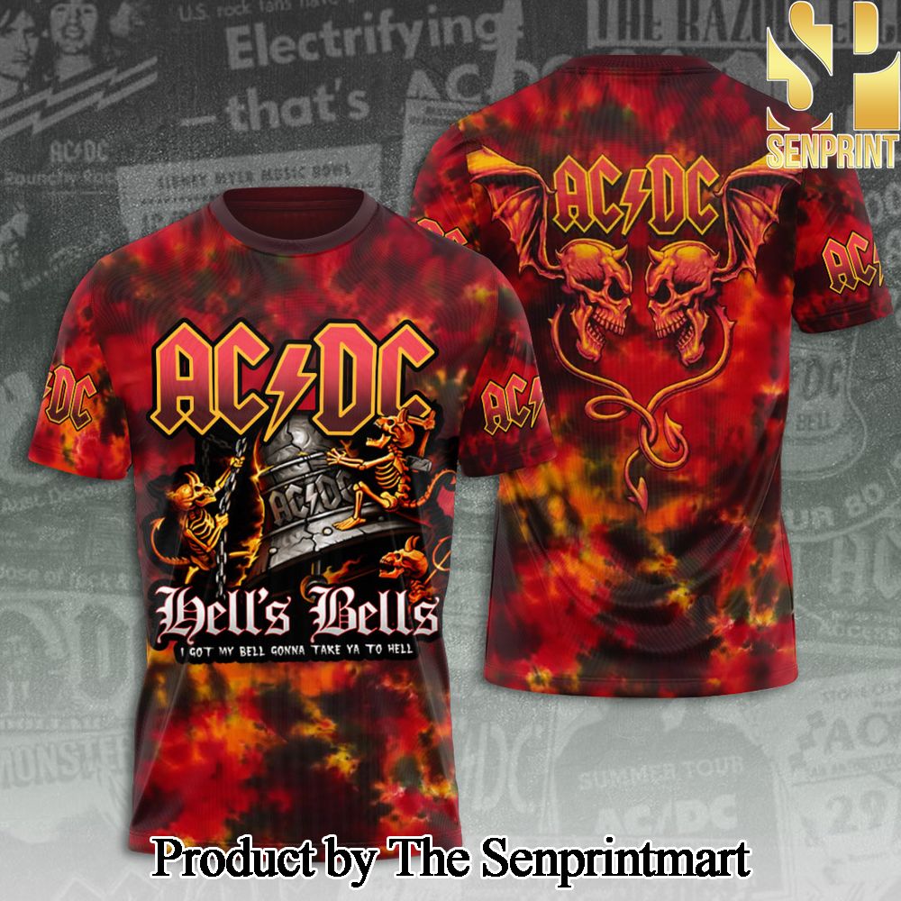 Rock Band AC DC 3D Full Printed Shirt – SEN4332