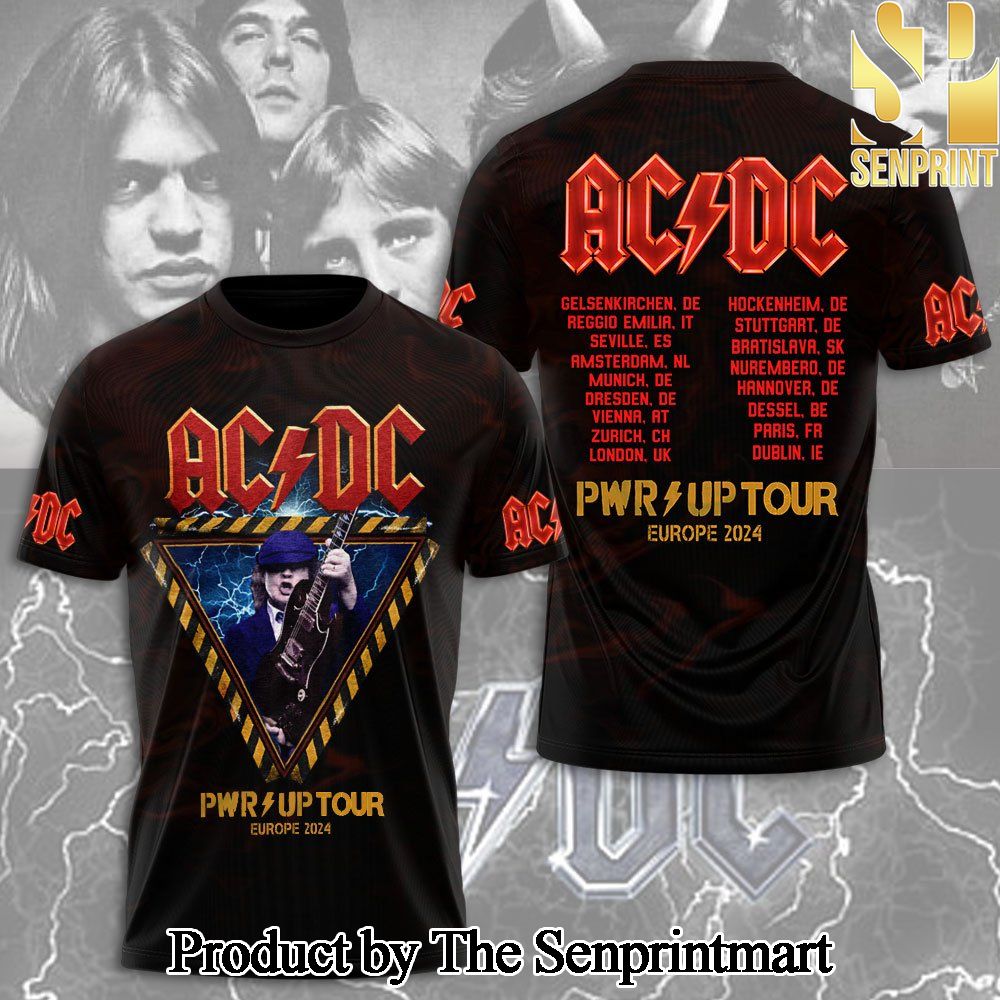 Rock Band AC DC 3D Full Printed Shirt – SEN4346