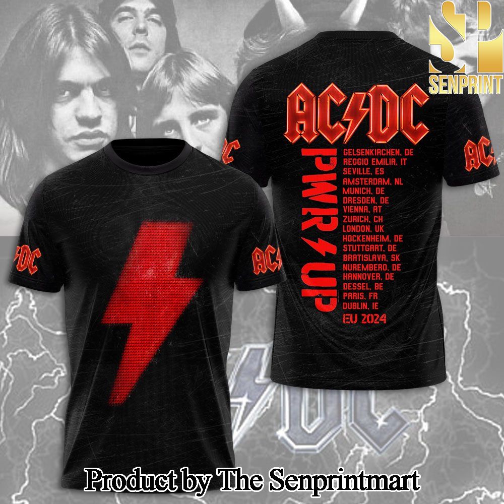 Rock Band AC DC 3D Full Printed Shirt – SEN4348