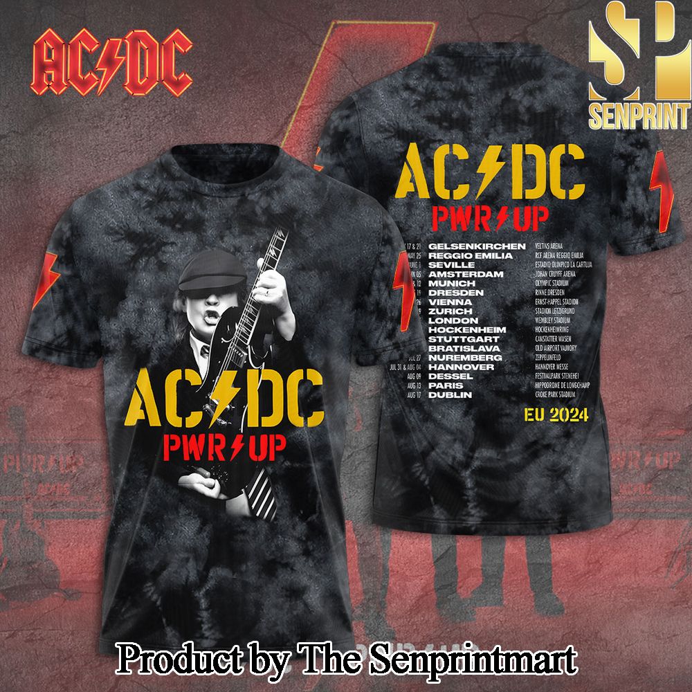 Rock Band AC DC 3D Full Printed Shirt – SEN4350