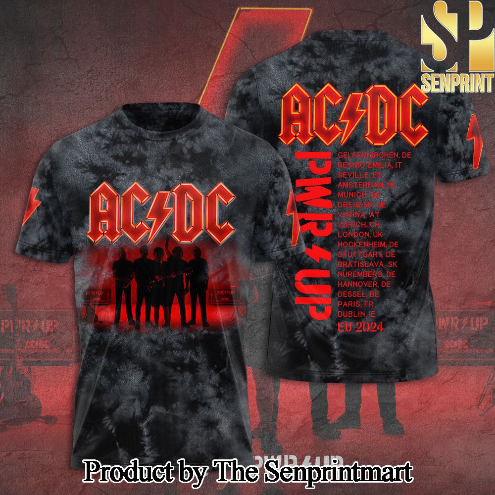 Rock Band AC DC 3D Full Printed Shirt – SEN4352