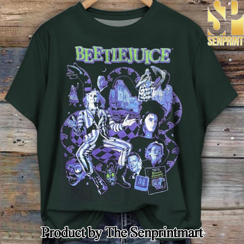 Vintage Horror Beetlejuice For Fans Crew Neck Shirt SEN3011