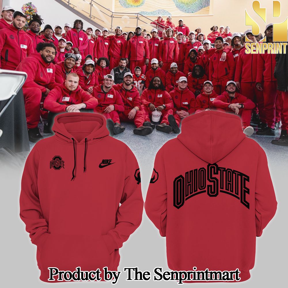 Ohio State Buckeyes football Cotton Bowl Hoodie SEN3149