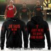 Ohio State Buckeyes Jesus Won Black Hoodie 2024 SEN3113