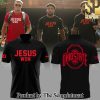 Ohio State Buckeyes Jesus Won Black Joggers 2024 SEN3118