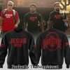 Ohio State Buckeyes Jesus Won Black SweatShirt 2024 SEN3124