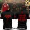 Ohio State Buckeyes Jesus Won Black TShirt 2024 SEN3109