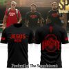 Ohio State Buckeyes Jesus Won Black TShirt 2024 SEN3134