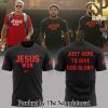 Ohio State Buckeyes Jesus Won Black TShirt 2024 SEN3116