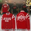 Ohio State Buckeyes Jesus Won Black TShirt 2024 SEN3134