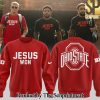 Ohio State Buckeyes Jesus Won Red TShirt 2024 SEN3135