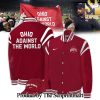 Ohio State Buckeyes Ohio Against The World Bomber Jacket and Jogger and Cap SEN3167