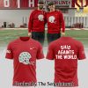 Ohio State Buckeyes Throwback Helmet Zip Bomber SEN3154