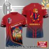 Personalized Club Atletico de Madrid Full Print Shirt SEN0123