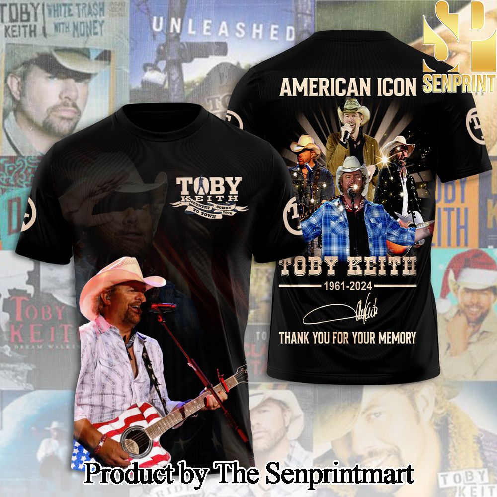 Toby Keith Full Printed Shirt SEN0124