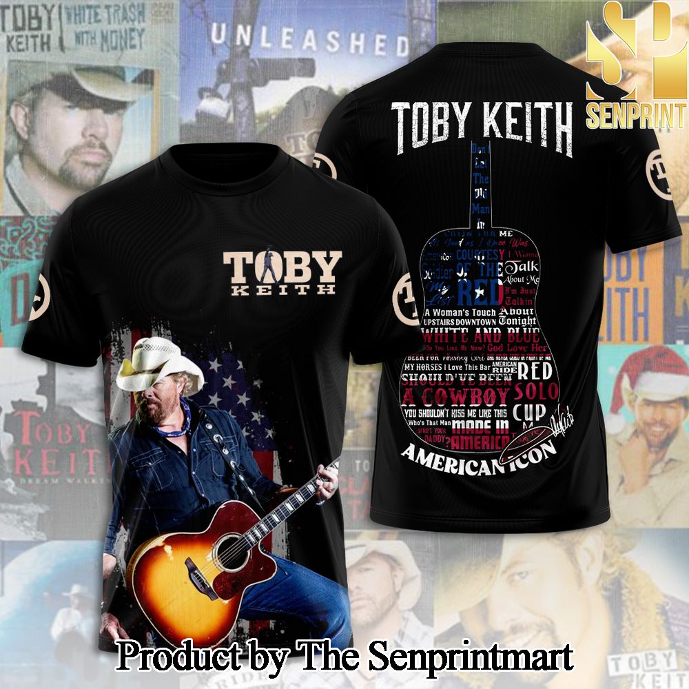 Toby Keith High Fashion Full Printing Shirt SEN0128