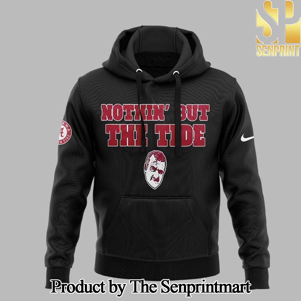 NCAA Special Nothin’ But The Tide Alabama Crimson Tide football Combo Hoodie and Jogger and Cap SEN0212