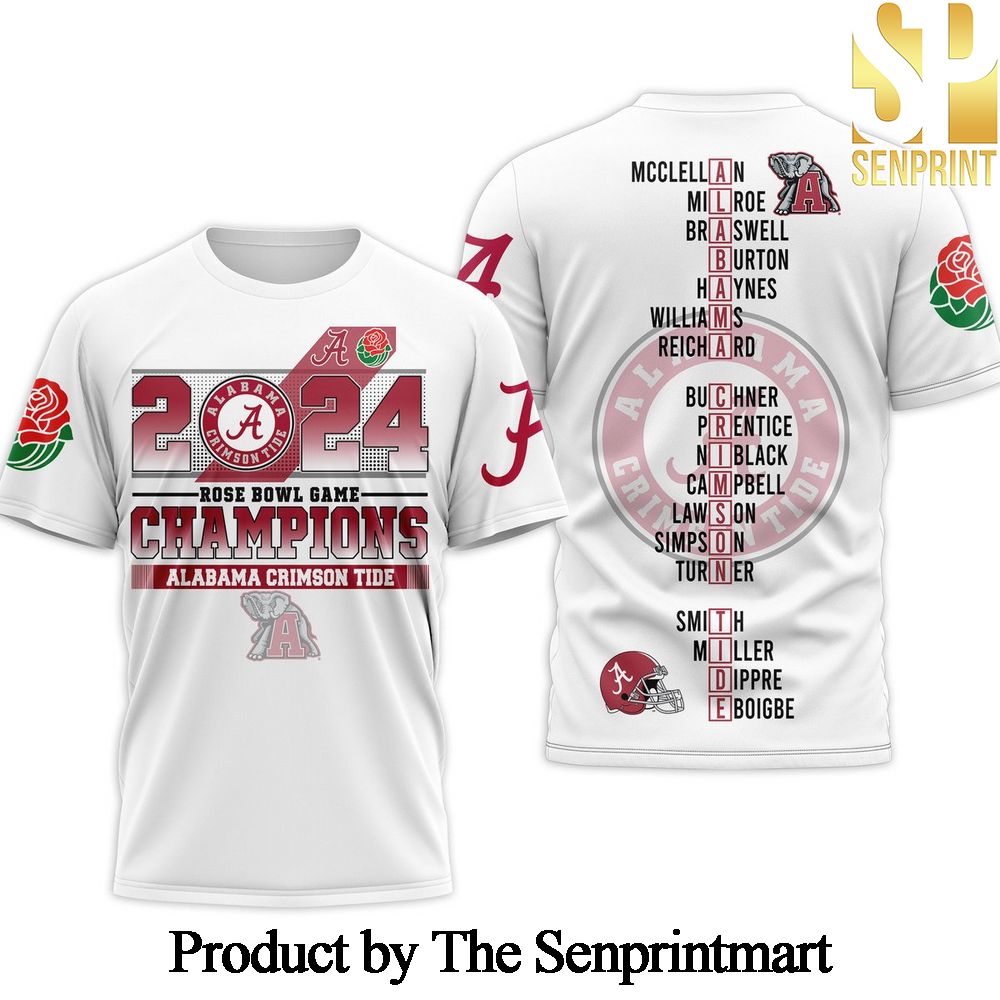 Alabama Crimson Tide For Fan All Over Print Shirt SEN0341