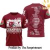 Alabama Crimson Tide For Fan Full Printed Shirt SEN0337