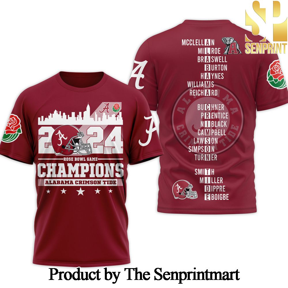 Alabama Crimson Tide For Fans All Over Print Shirt SEN0342