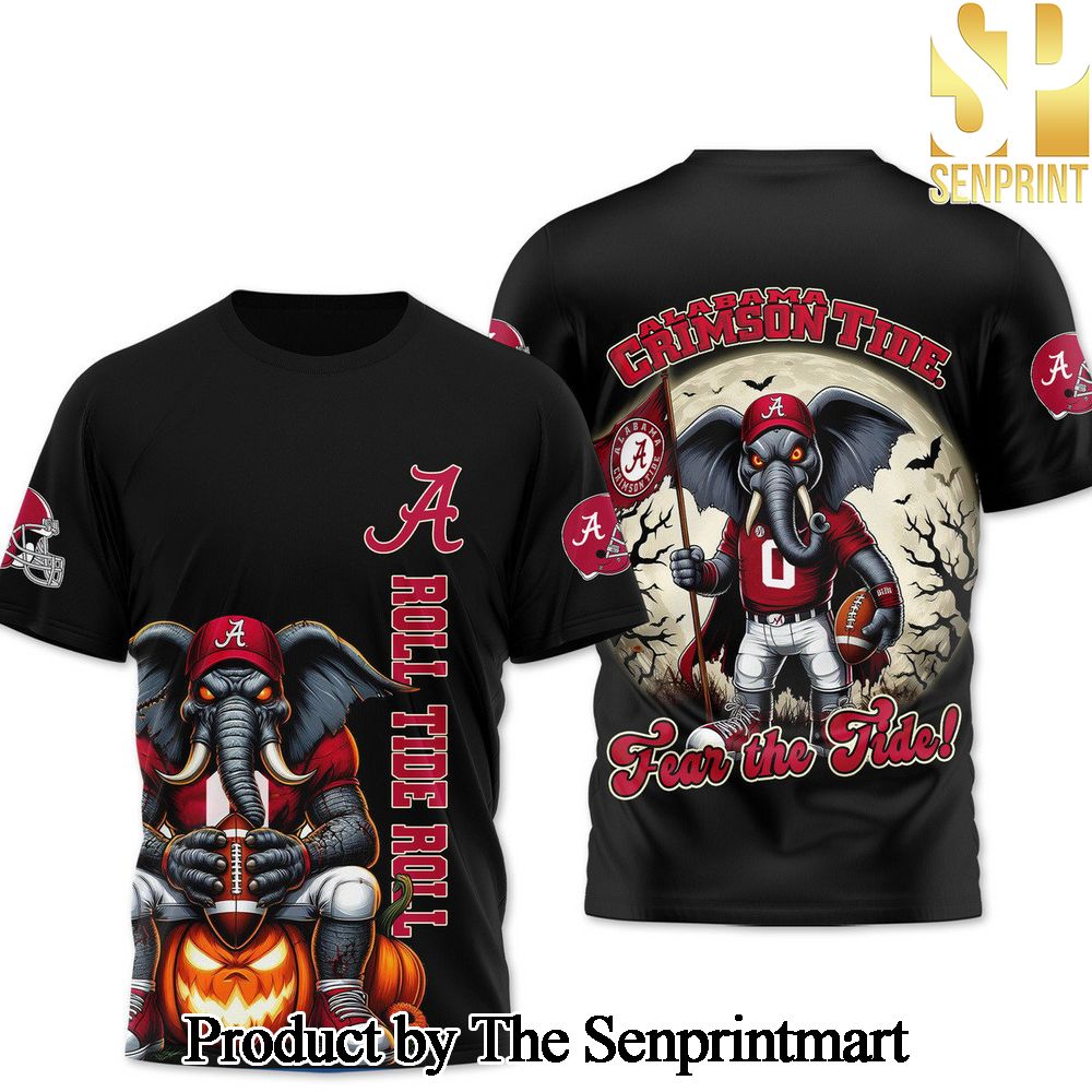 Alabama Crimson Tide For Fans Full Printing Shirt SEN0334