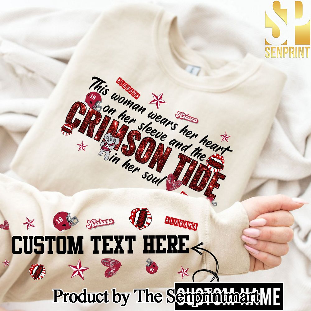 Alabama Crimson Tide For Sport Fans All Over Print Shirt SEN0344