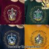 Harry Potter Hogwarts School Unisex Embroidered Shirt SEN0414