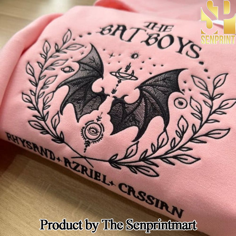 The Bat Boys Unisex Embroidered Shirt SEN0409