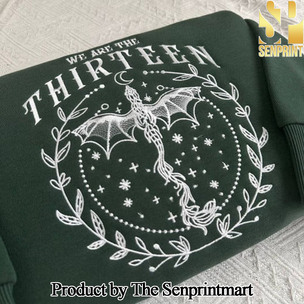 We Are the Thirteen Unisex Embroidered Shirt SEN0428