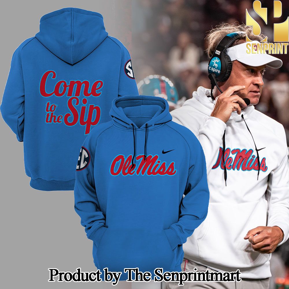 Ole Miss Rebels Come To The Sip Blue For Fan All Over Printed Shirt SEN0525