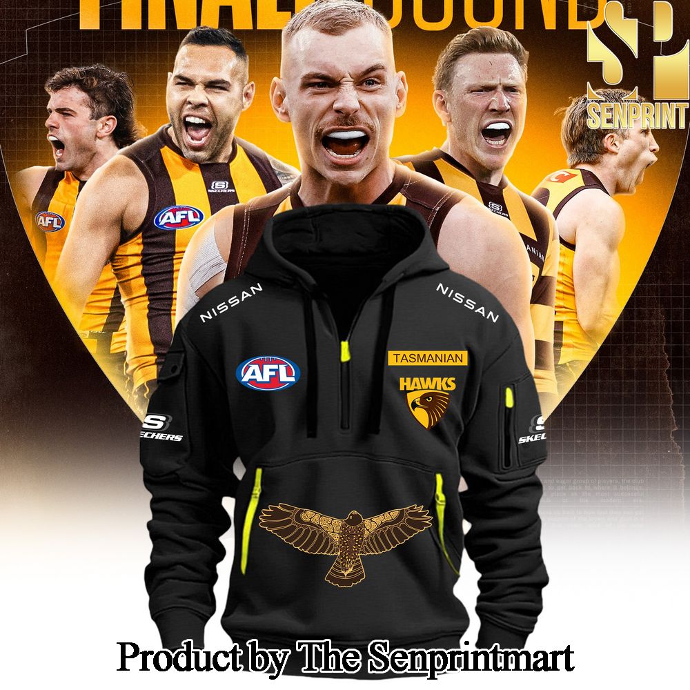 Hawthorn Hawks AFL 2024 For Fan All Over Print Heavy Hoodie SEN0511