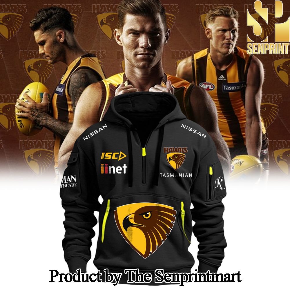 Hawthorn Hawks AFL 2024 For Fans All Over Print Heavy Hoodie SEN0512