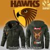 New Hawthorn Hawks For Sport Fan All Over Printed Windbreaker Jacket SEN0517